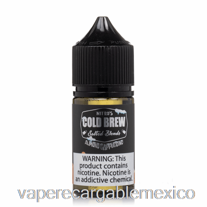 Vape Recargable Capuchino De Almendras - Sales Nitros Cold Brew - 30ml 45mg